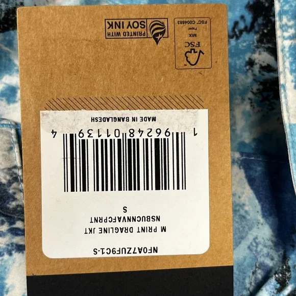 The North Face Printed Dragline Ski Snowboard Waterproof Jacket Small MSRP $435 - Picture 14 of 14